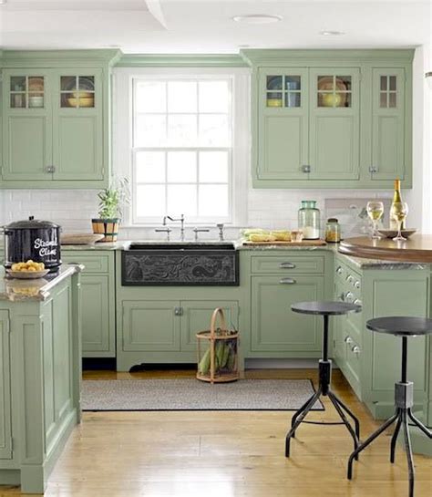 sage green kitchen cabinets with stainless steel appliances|distressed sage green kitchen cabinets.